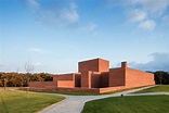 Alvaro Siza Vieira creates two brick volumes for a public auditorium ...
