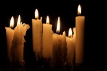 Candles in the dark | Candle in the dark, Candle aesthetic, Candles dark