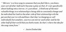 "Mirrors" by Justin Timberlake - Song Meanings and Facts