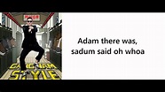 PSY Gangnam Style English Lyrics - YouTube