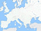 Blank Europe Map Printable