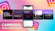 Como crear CARRUSEL 🎠 para Instagram desde Cero 🔥 | Social Media Post ...
