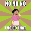 no no no i no do that | Consuela Family Guy | Family guy quotes, Family ...