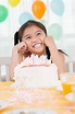 Birthday girl stock photo. Image of happy, cute, balloons - 35371418