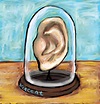 Vincent Van Gogh's Ear Art Print by Marie Jeffrey - X-Small in 2020 ...