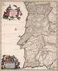 Mapa do Reino de Portugal e Algarves feito na Holanda em 1688 : r/portugal