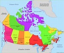Mapa Canada | Mapa