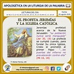 El Profeta Jeremías y la Iglesia Católica.