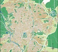 Madrid city map
