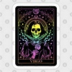 Zodiac sign tarot card Virgo - Virgo Zodiac Sign - Sticker | TeePublic