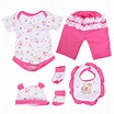 YLSHRF Baby Doll Clothes, Doll Clothes,Baby Kids Simulation Doll Lovely ...