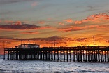sunset at the pier | Balboa Pier Newport Beach, California f… | Flickr