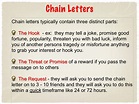 What Is A Chain Letter - Design Talk