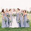 Real Birdy Grey Weddings | Birdy Grey Grey Bridesmaid Gowns, Wedding ...