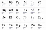 What Are The Greek Alphabet Symbols - Design Talk