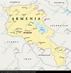 Armenien Landkarte