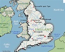 Mapa da Inglaterra - características e limites geográficos