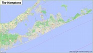 The Hamptons Map | Long Island, New York, USA | Map of The Hamptons