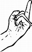 Free Middle Finger Drawing, Download Free Middle Finger Drawing png ...