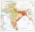 British Empire India Map - Ashlan Ninnetta