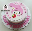 My Melody @ Fresh Cream | Hello kitty birthday cake, Hello kitty cake ...