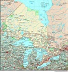 Ontario, Canada Political Wall Map | Maps.com.com