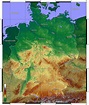 Deutschland - Topographische Karte - Medienwerkstatt-Wissen © 2006-2024 ...