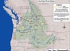 Фото река колумбия на карте северной америки - фото