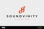 Infinity logo de música Diseño Ilustración vectorial Fotografía de ...