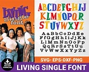 Living Single Font-Alphabet SVG - SvgForCrafters | Free & Premium SVG ...