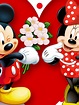 Download Background Mickey Mouse And Minnie Mouse Love Couple - Cute ...