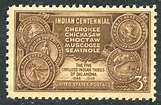 972 3c Indian Centennial Mint NH OG VF / HipStamp
