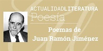 Poèmes de Juan Ramón Jiménez : la sélection la plus complète ...