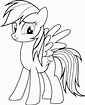 Rainbow Dash Coloring Pages Best Coloring Pages For Kids - Coloring ...