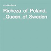 Richeza_of_Poland,_Queen_of_Sweden | Queen of sweden, Sweden, Queen