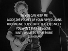 Photograph - Ed Sheeran | Letras de canciones, Letras de música, Canciones
