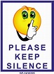 SignageShop Please keep silence Poster Emergency Sign Price in India ...