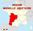 Région Nouvelle Aquitaine ≡ Voyage - Carte - Plan
