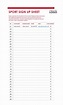 40 Sign Up Sheet / Sign In Sheet Templates (Word & Excel)