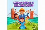 London Bridge Is Falling Down | Nursery Rhyme For Kids With Lyrics