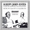 Sleepy John Estes – Complete Recorded Works In Chronological Order ...