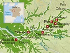 Mapa Castillos Del Loira En Coche - Mapa Europa