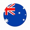 Australia – Round Flag Vector Flat Icon – CMC Microsystems