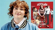 Heartstopper's Alice Oseman illustrates bespoke Attitude cover