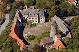 Luftaufnahme Hohenthurm - Kirchengebäude Martin-Luther-Kirche in ...