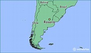 Where is Rosario, Argentina? / Rosario, Santa Fe Map - WorldAtlas.com