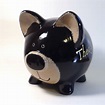 Black Bear Personalized Piggy Bank Woodland Theme Bank Teddy - Etsy