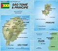 São Tomé e Príncipe | Mapas Geográficos de São Tomé e Príncipe
