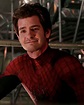 the amazing spider - man is looking at the camera