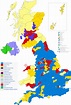1922 UK Election Map: The One Where The Tory/Labour Duopoly Began ...